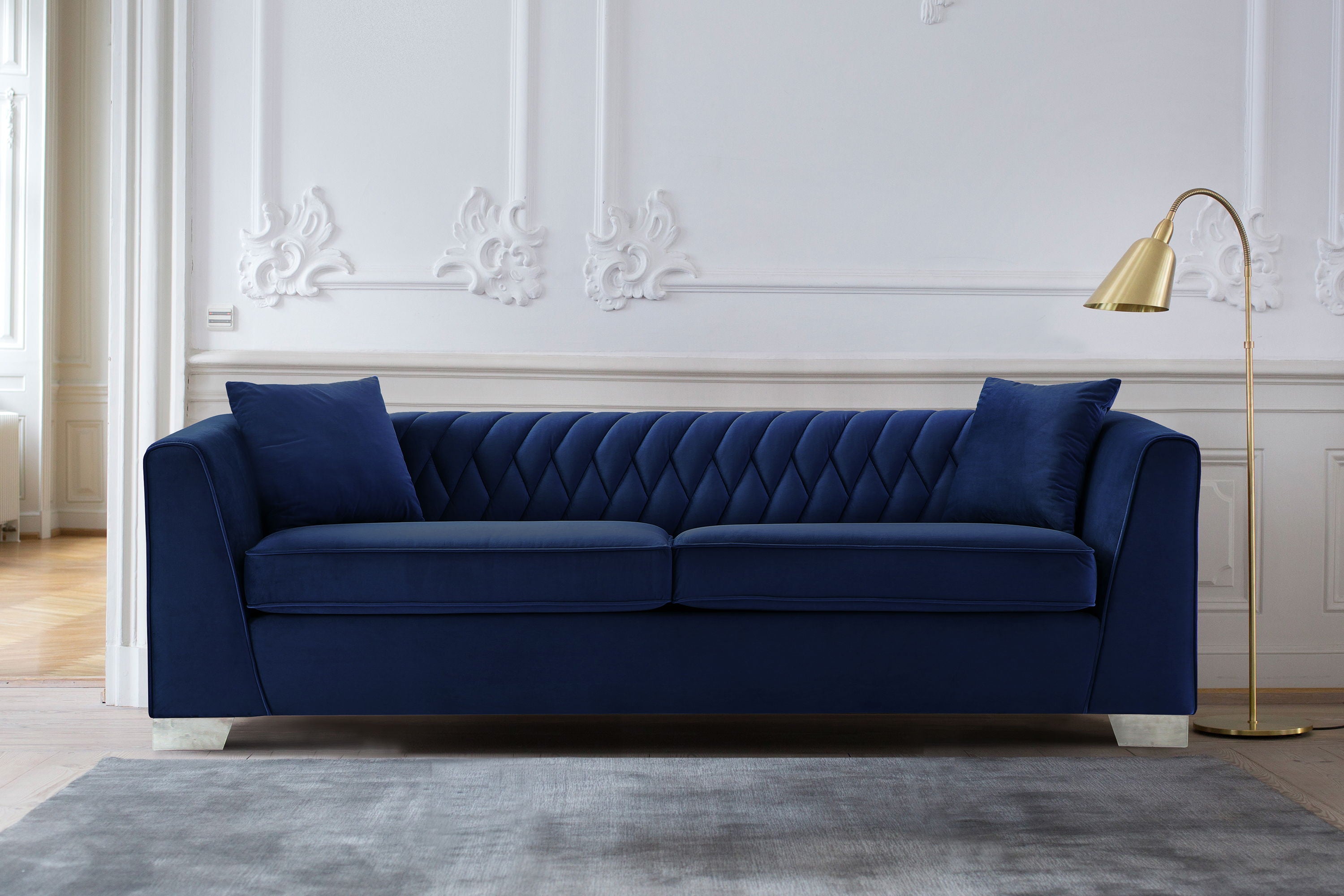 Cambridge - Contemporary Sofa - Premium Stationary Sofas from Armen Living - Just $1910! Shop now at brett interiors