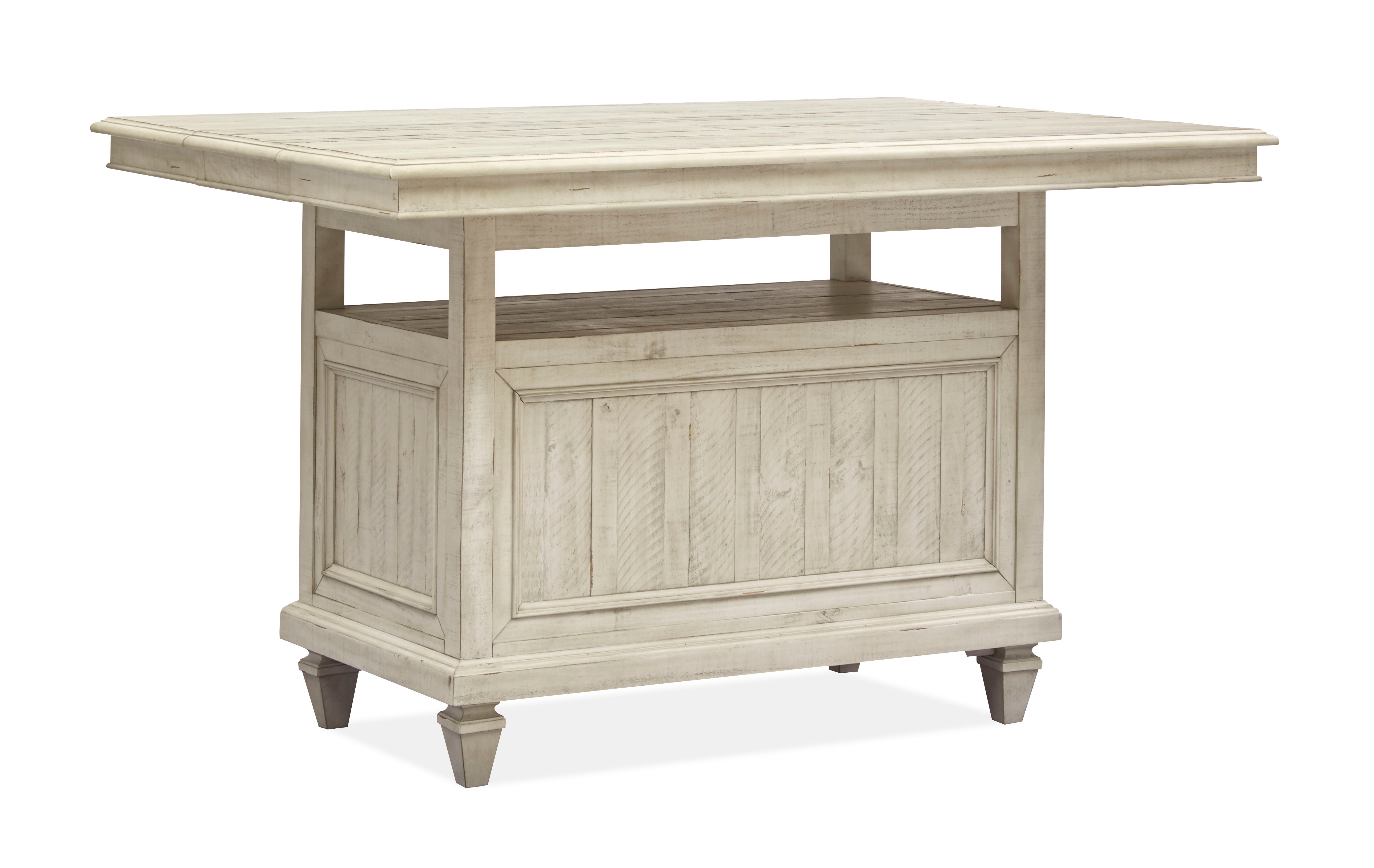 Newport - Rectangular Counter Table - Alabaster - Premium Counter Tables from Magnussen Furniture - Just $1878! Shop now at brett interiors