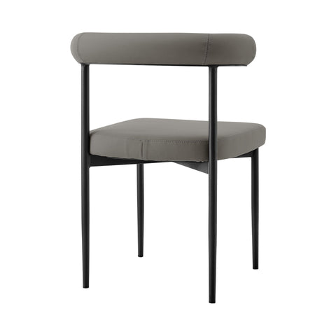 Shannon - Dining Chair (Set of 2) - Black Legs - Premium Chair Sets from Armen Living - Just $700! Shop now at brett interiors