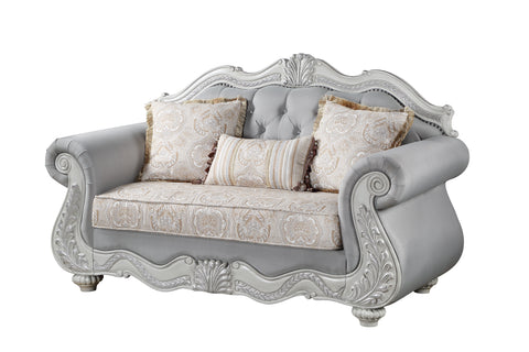 Cambria Hills - Sofa - Gray - Premium Stationary Loveseats from New Classic - Just $1672.50! Shop now at brett interiors