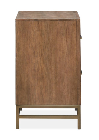 Lindon - Drawer Nightstand - Belgian Wheat - Premium Accent Nightstands from Magnussen Furniture - Just $659! Shop now at brett interiors