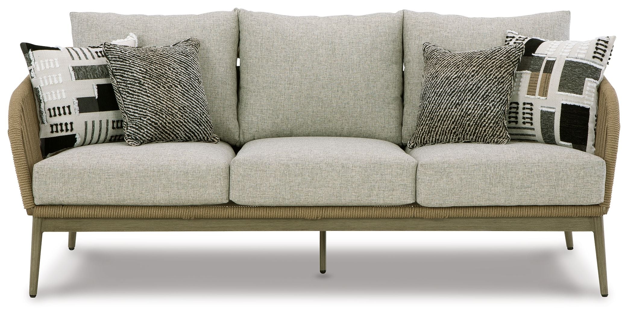 Swiss Valley - Beige - Sofa With Cushion - Premium Sofas from Signature Design by Ashley® - Just $1400.63! Shop now at brett interiors