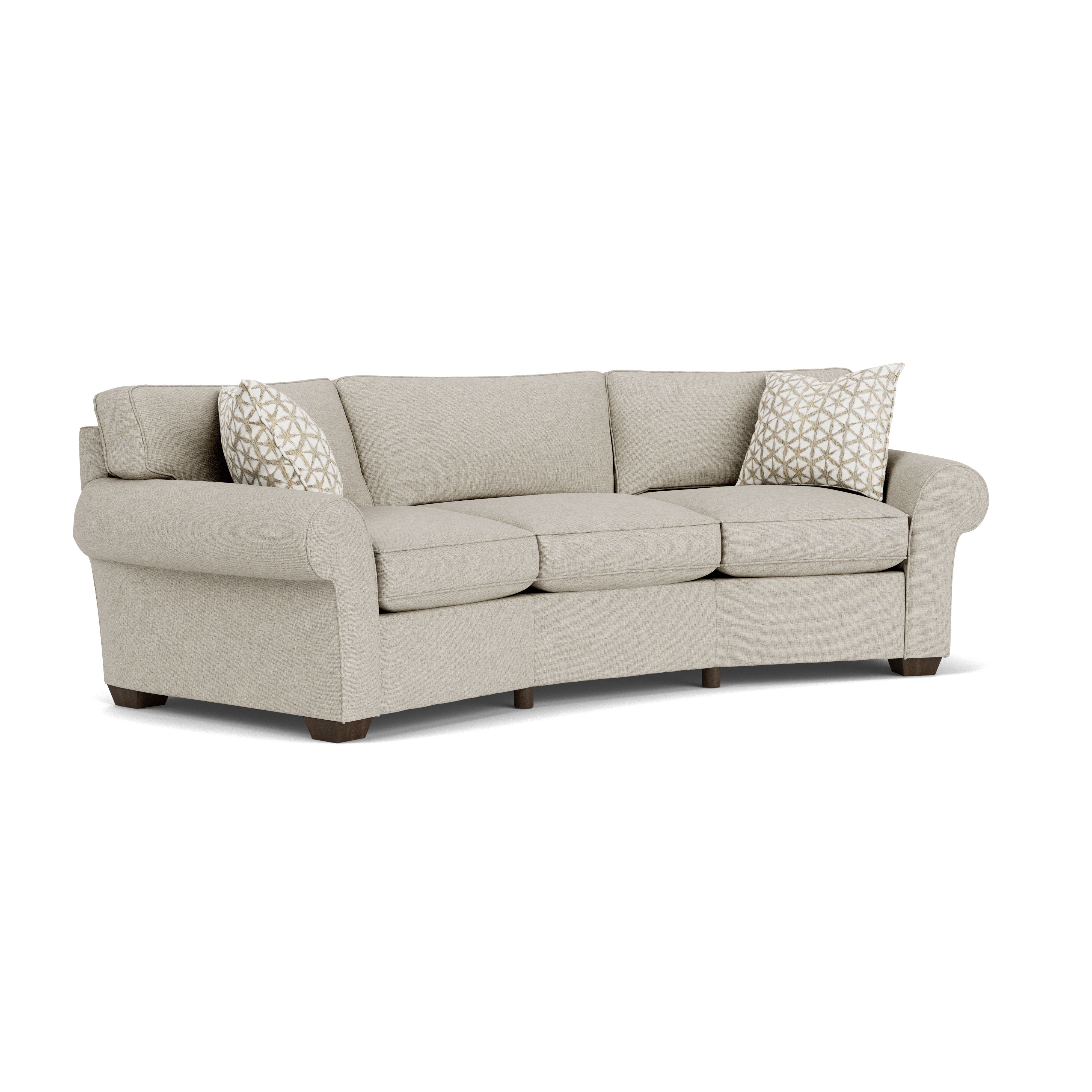 Vail - Conversation Sofa - Premium Stationary Sofas from Flexsteel - Just $3250! Shop now at brett interiors