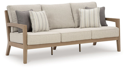 Hallow Creek - Driftwood - Sofa With Cushion - Premium Sofas from Signature Design by Ashley® - Just $2315.63! Shop now at brett interiors
