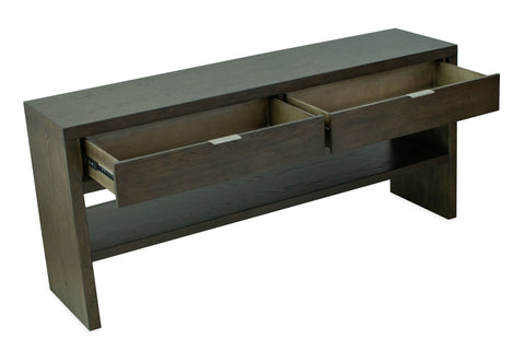 Merrick - Rectangular Sofa Table - Homestead Brown - Premium Sofa Tables from Magnussen Furniture - Just $789! Shop now at brett interiors