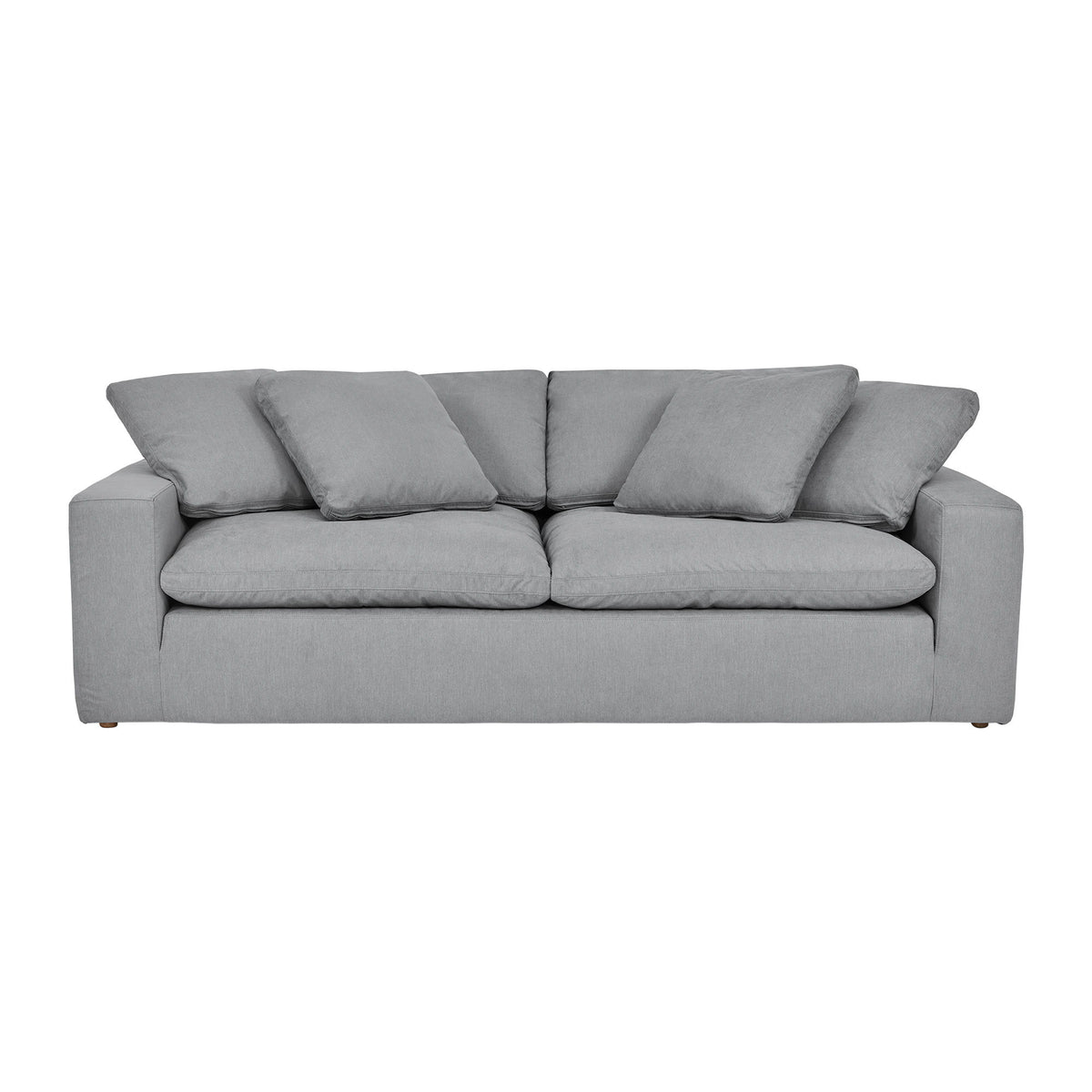 Liberty - 96.5" Upholstered Sofa - Premium Stationary Sofas from Armen Living - Just $3122.50! Shop now at brett interiors
