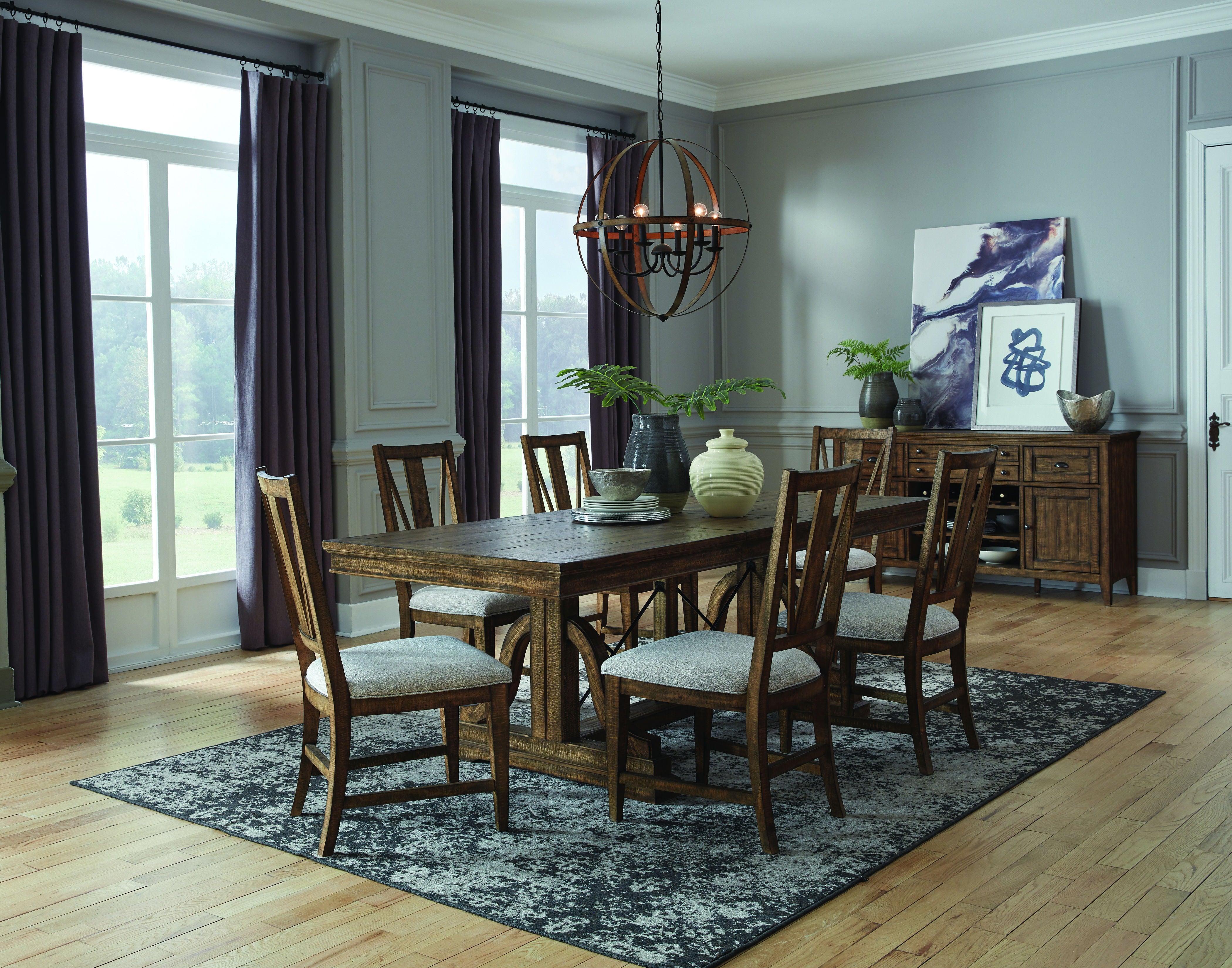 Bay Creek - Trestle Dining Table - Toasted Nutmeg - Premium Dining Tables from Magnussen Furniture - Just $1418! Shop now at brett interiors