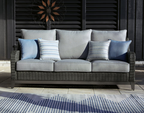 Elite Park - Gray - Sofa With Cushion - Premium Sofas from Signature Design by Ashley® - Just $1605.63! Shop now at brett interiors