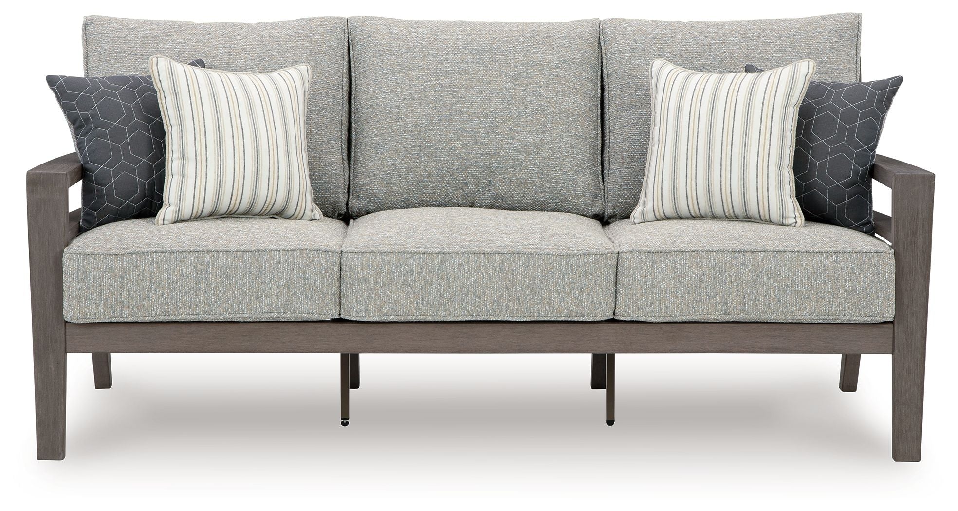 Hillside Barn - Gray / Brown - Sofa With Cushion - Premium Sofas from Signature Design by Ashley® - Just $2378.13! Shop now at brett interiors