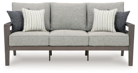 Hillside Barn - Gray / Brown - Sofa With Cushion - Premium Sofas from Signature Design by Ashley® - Just $2378.13! Shop now at brett interiors