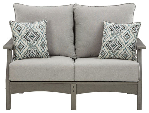 Visola - Gray - Loveseat W/Cushion - Premium Loveseats from Signature Design by Ashley® - Just $1371.25! Shop now at brett interiors