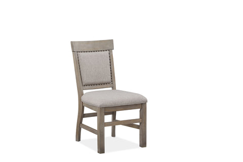 Tinley Park - Dining Side Chair With Upholstered Seat & Back (Set Of 2) - Dove Tail Grey - Premium Chair Sets from Magnussen Furniture - Just $700! Shop now at brett interiors