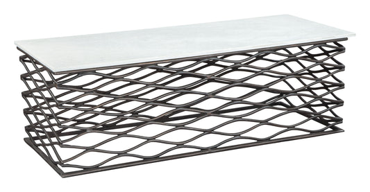 Duchess - Coffee Table - White / Antique Bronze - Premium Coffee Tables from Zuo Modern - Just $2500! Shop now at brett interiors