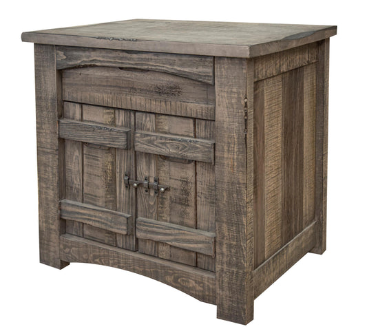 San Antonio - Nightstand - Dark Gray - Premium Accent Nightstands from International Furniture Direct - Just $485! Shop now at brett interiors