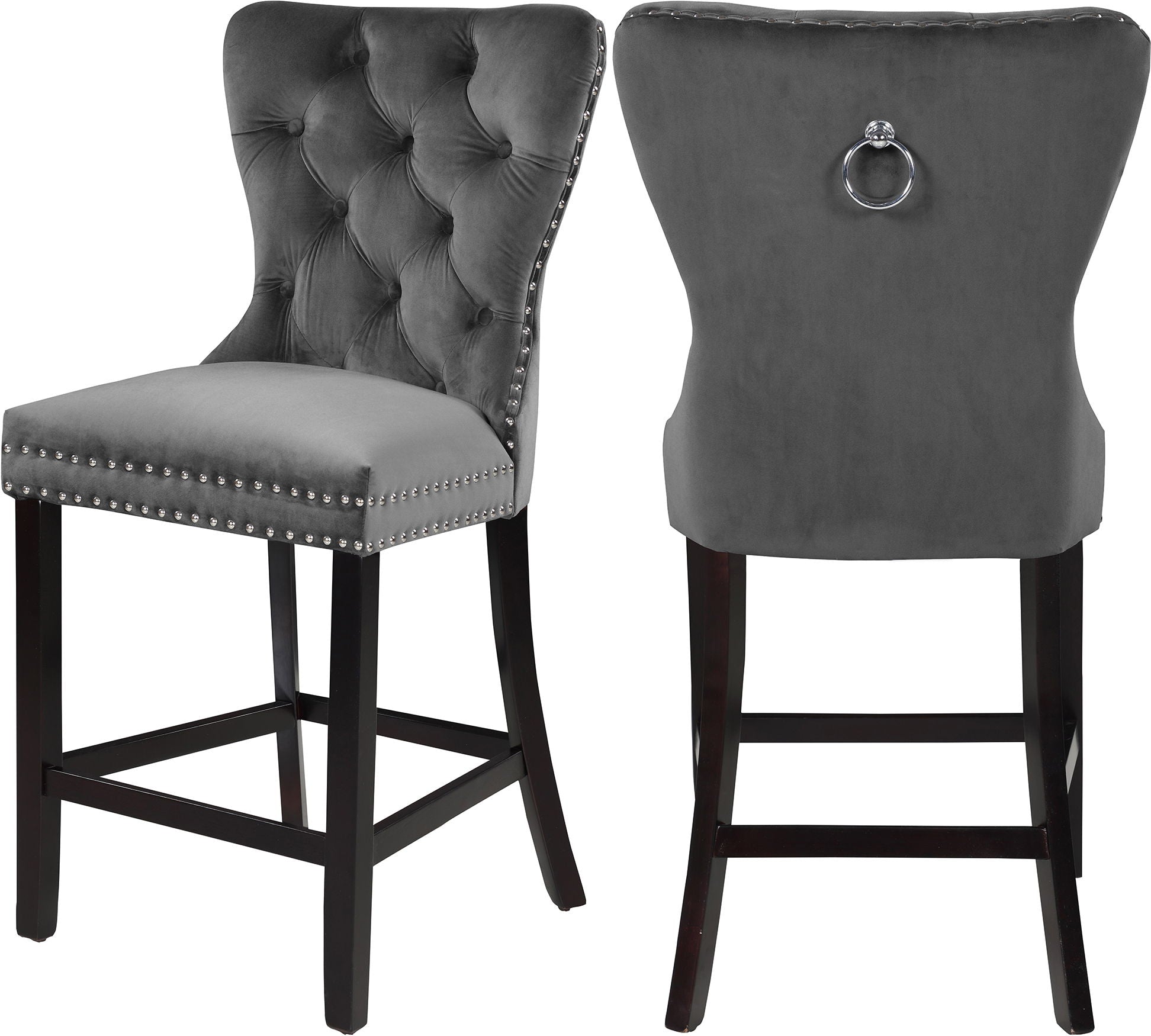 Nikki - Stool (Set of 2) - Premium Stool Sets from Meridian Furniture - Just $650! Shop now at brett interiors