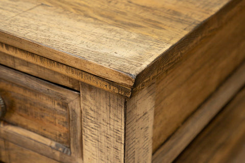 Montana - End Table - Two Tone Light Brown - Premium End Tables from International Furniture Direct - Just $452.50! Shop now at brett interiors