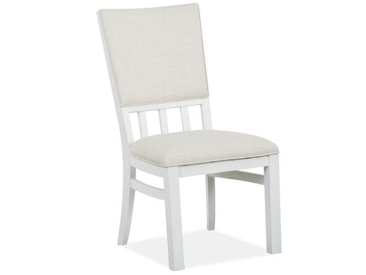 Harper Springs - Dining Side Chair With Upholstered Seat & Back (Set of 2) - Silo White - Premium Chair Sets from Magnussen Furniture - Just $550! Shop now at brett interiors