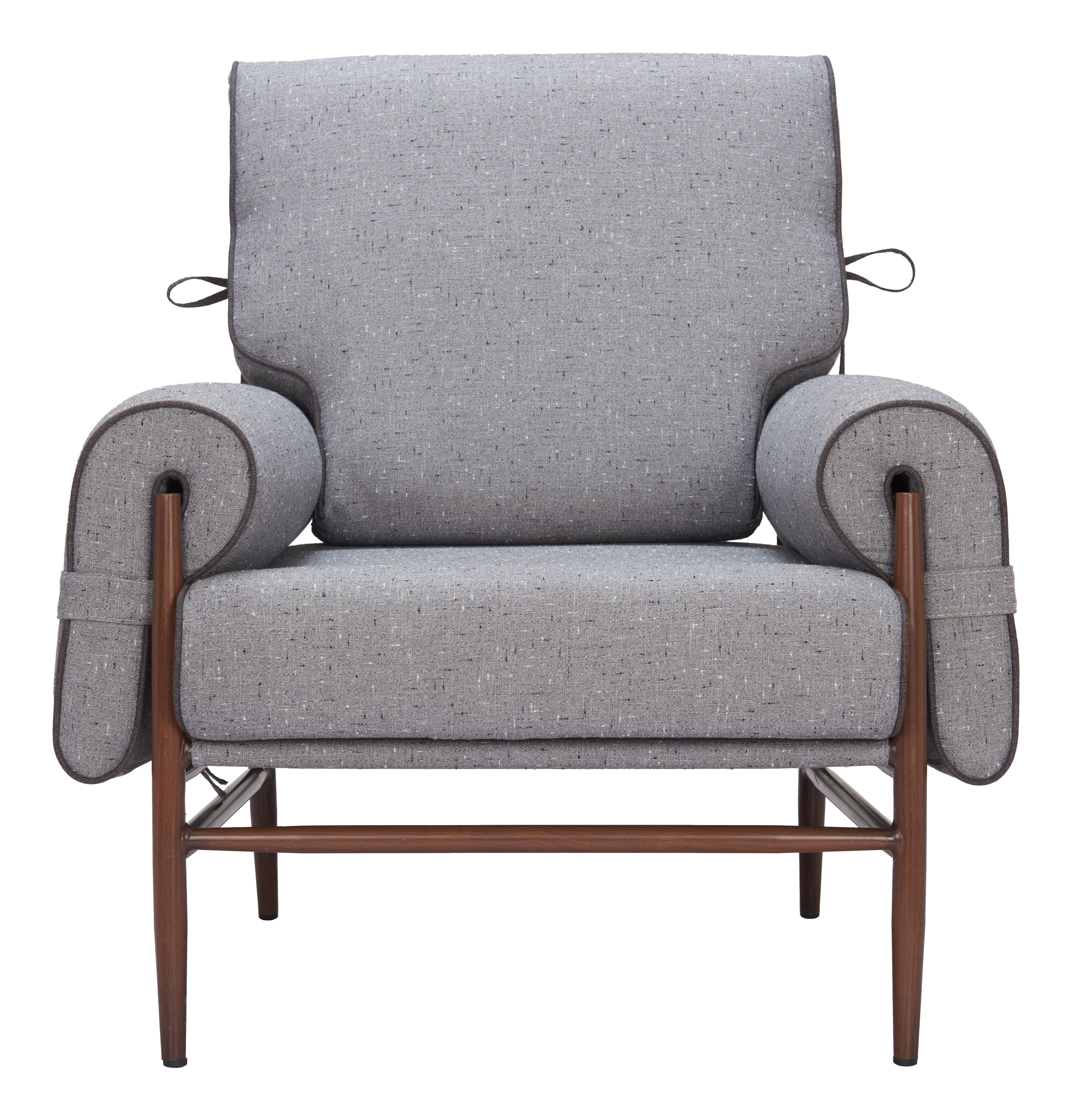 Klem - Accent Chair - Gray - Premium Accent Chairs from Zuo Modern - Just $1675! Shop now at brett interiors