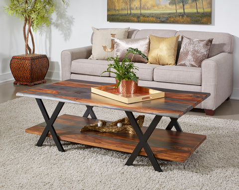 Sierra II - Cocktail Table - Brown - Premium Cocktail Tables from Coast2Coast Home - Just $2062.50! Shop now at brett interiors