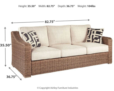 Beachcroft - Sofa With Cushion - Premium Sofas from Ashley Furniture - Just $1928.13! Shop now at brett interiors