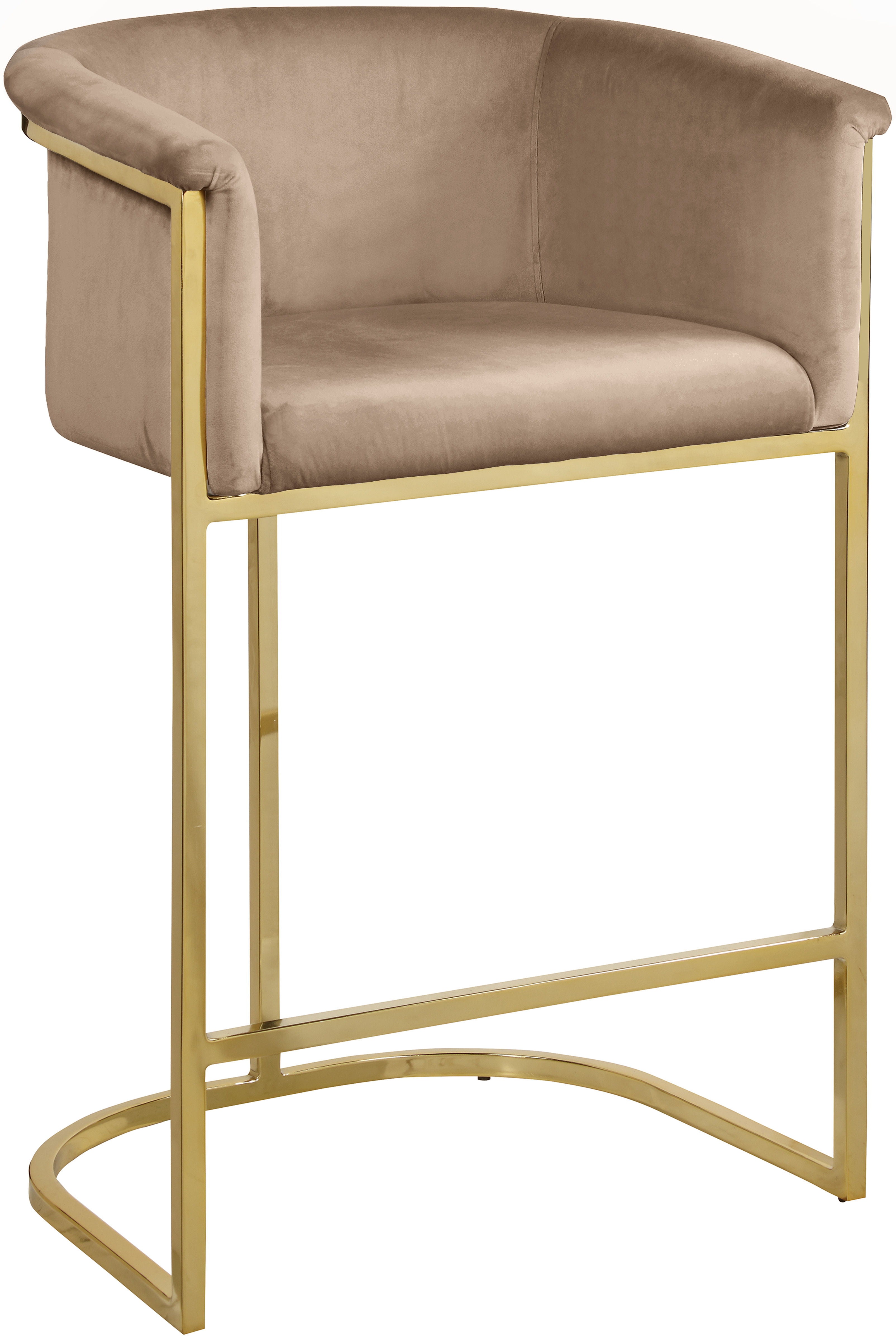 Donatella - Stool - Premium Adjustable Height from Meridian Furniture - Just $537.50! Shop now at brett interiors