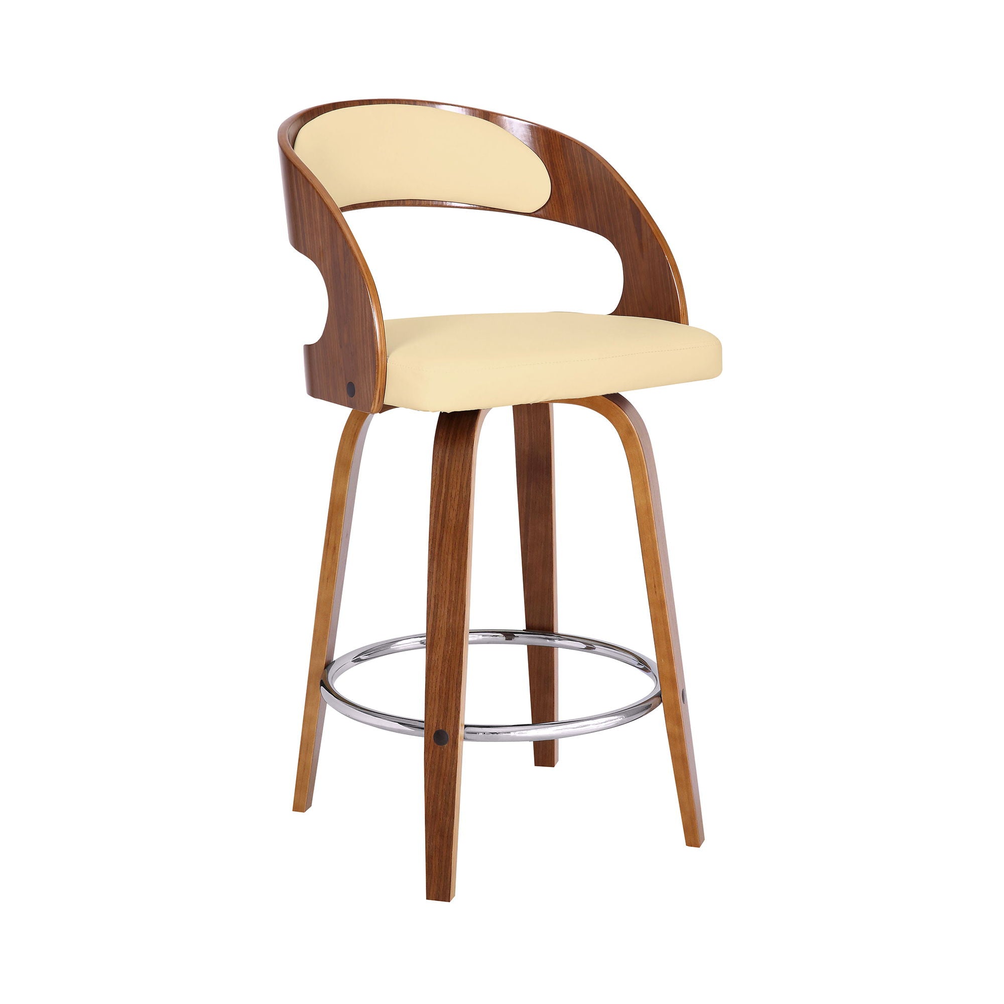 Shelly - Swivel Bar Stool - Premium Counter Height (24"-27") from Armen Living - Just $245! Shop now at brett interiors