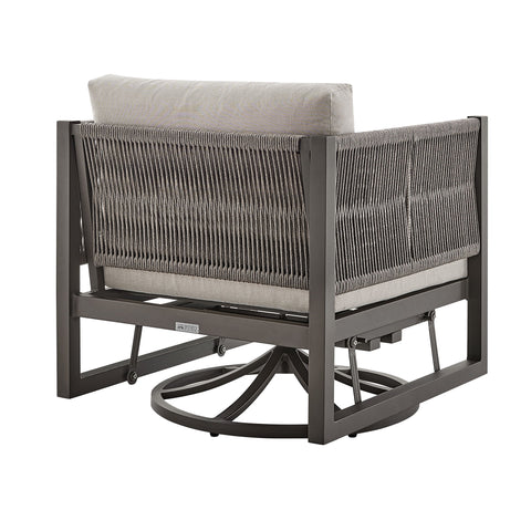 Mareike - Outdoor Patio Swivel Glider Lounge Chair - Premium Swivel Chairs from Armen Living - Just $1497.50! Shop now at brett interiors