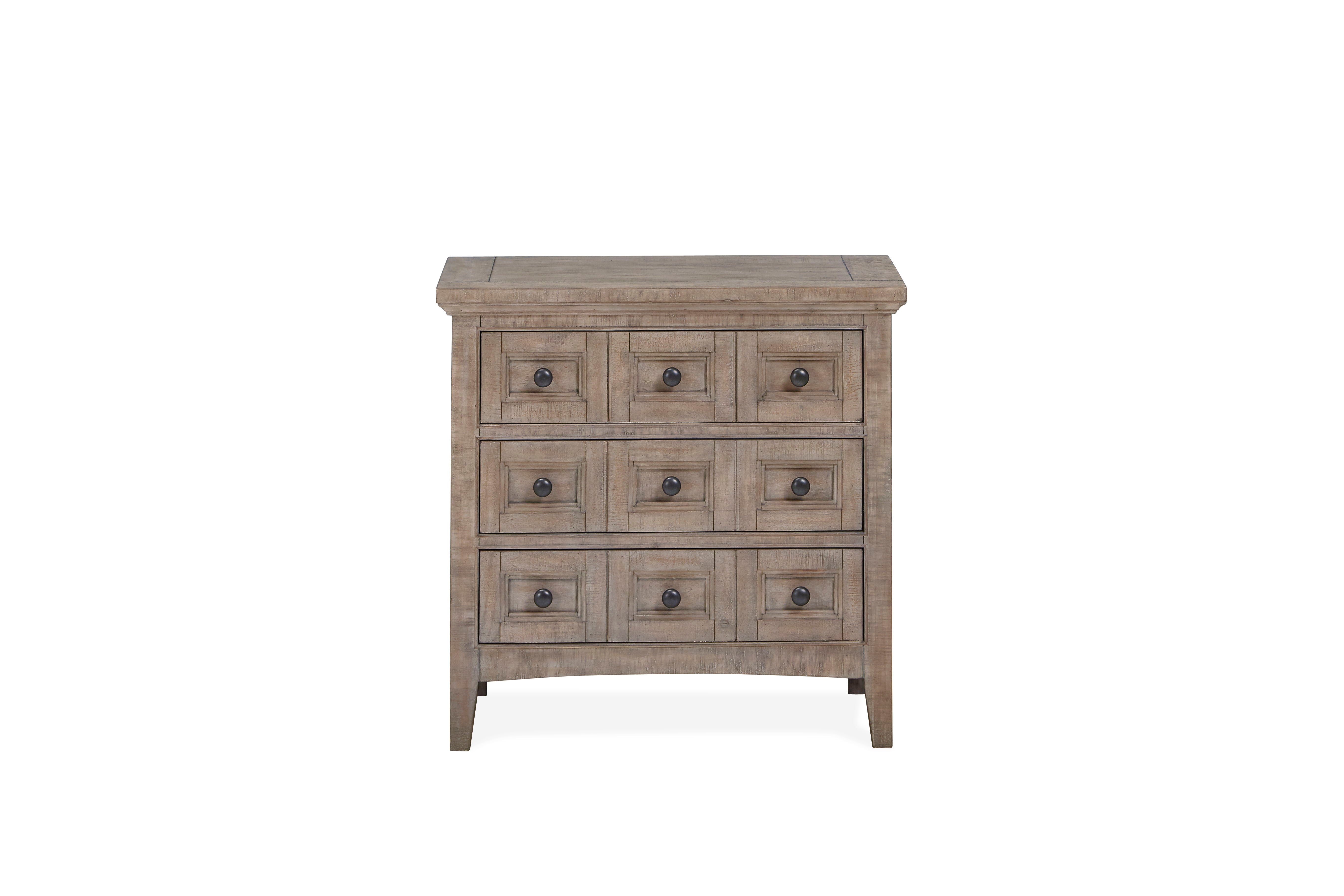 Paxton Place - Wood Drawer Nightstand - Dove Tail Grey - Premium Accent Nightstands from Magnussen Furniture - Just $549! Shop now at brett interiors
