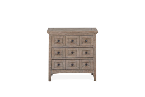 Paxton Place - Wood Drawer Nightstand - Dove Tail Grey - Premium Accent Nightstands from Magnussen Furniture - Just $549! Shop now at brett interiors