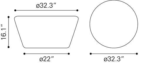 Durban - Coffee Table - Black - Premium Coffee Tables from Zuo Modern - Just $1600! Shop now at brett interiors