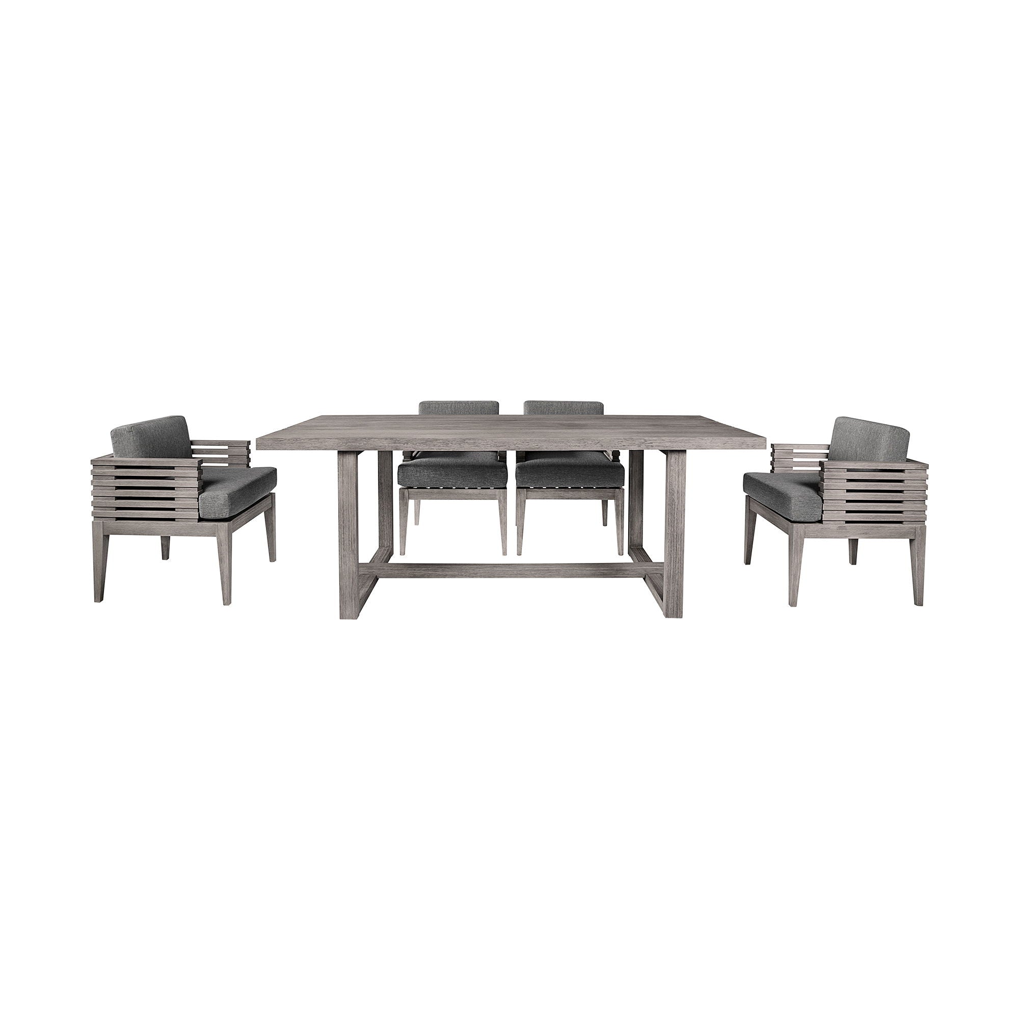 Vivid - Outdoor Patio Dining Set - Premium 5 Piece Outdoor Sets from Armen Living - Just $5450! Shop now at brett interiors