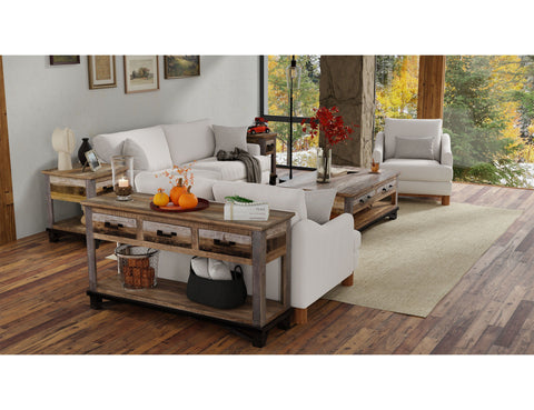 Olimpia - Sofa - Towny Brown - Premium Stationary Sofas from International Furniture Direct - Just $1450! Shop now at brett interiors