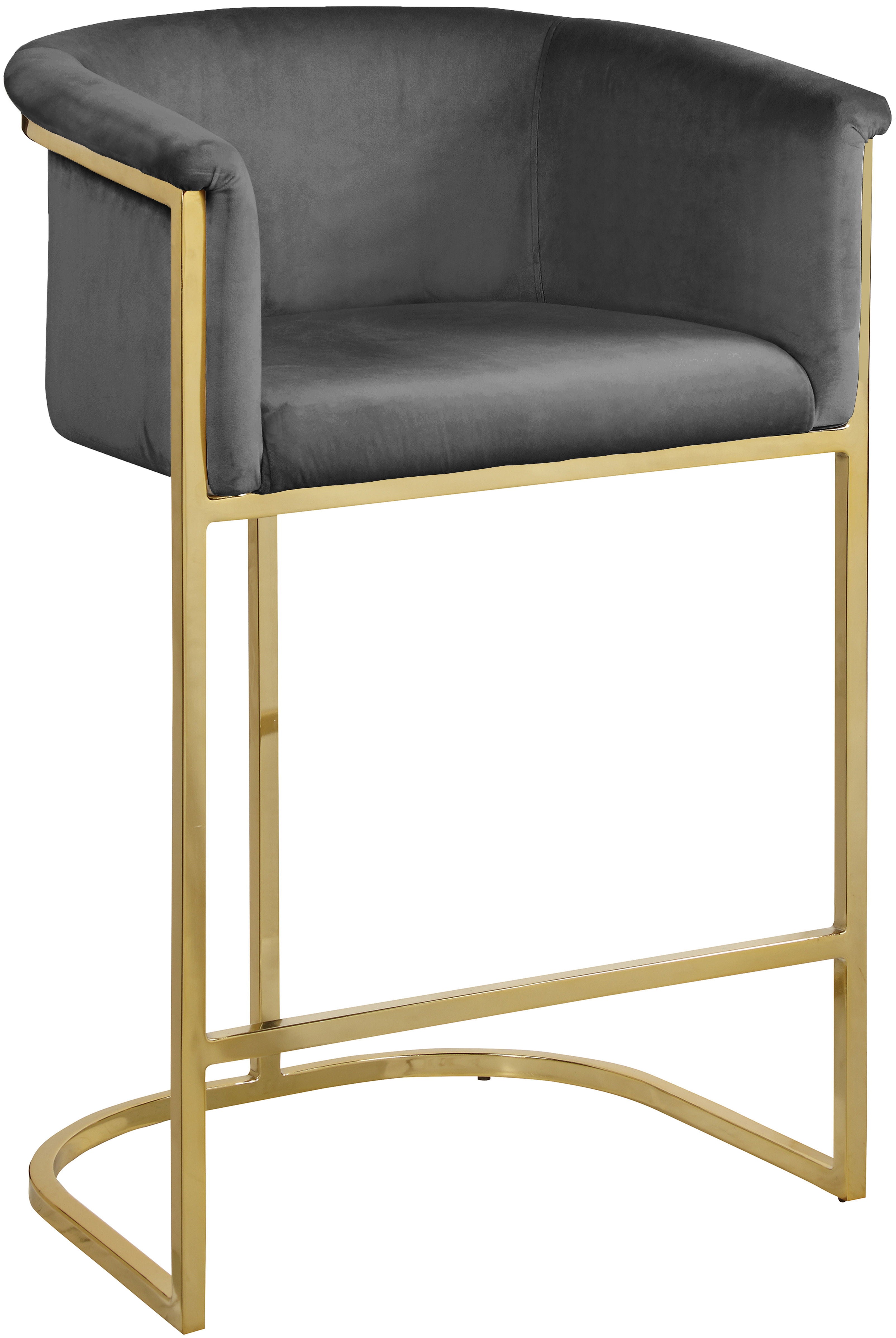 Donatella - Stool - Premium Adjustable Height from Meridian Furniture - Just $537.50! Shop now at brett interiors