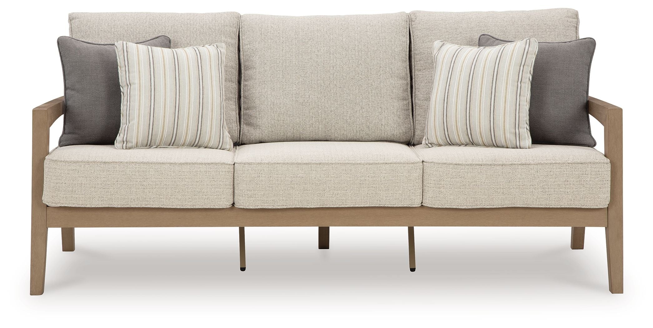Hallow Creek - Driftwood - Sofa With Cushion - Premium Sofas from Signature Design by Ashley® - Just $2315.63! Shop now at brett interiors