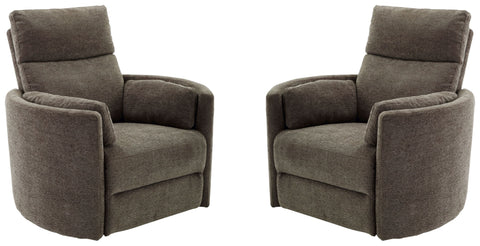 Radius - Power Swivel Glider Recliner (Set of 2) - Premium Chair Sets from Parker Living - Just $1745! Shop now at brett interiors