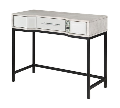 Gabby - One Drawer Console - White / Black - Premium Console Tables from Coast2Coast Home - Just $1980! Shop now at brett interiors