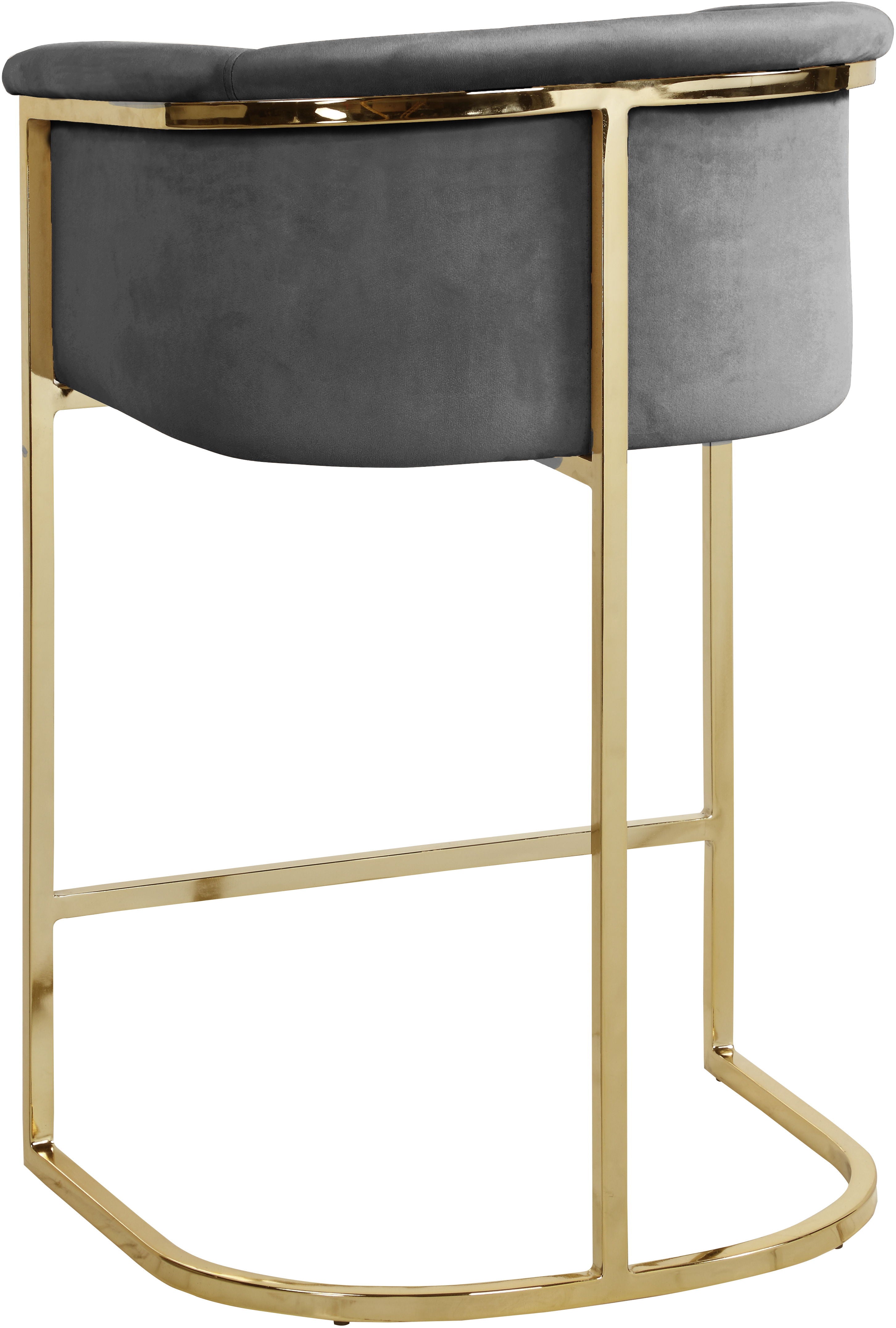 Donatella - Stool - Premium Adjustable Height from Meridian Furniture - Just $537.50! Shop now at brett interiors