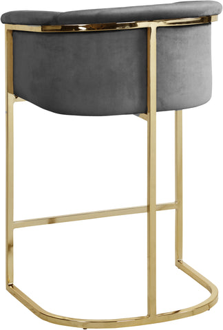 Donatella - Stool - Premium Adjustable Height from Meridian Furniture - Just $537.50! Shop now at brett interiors