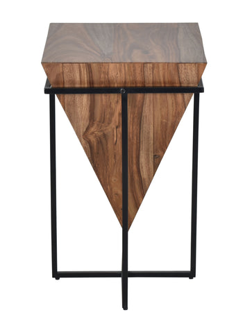 Stowe - Accent Table - Nut Brown / Black - Premium Accent Tables from Coast2Coast Home - Just $825! Shop now at brett interiors