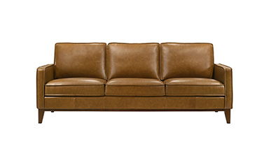 Caspar - Sofa - Caramel - Premium Stationary Sofas from New Classic - Just $1572.50! Shop now at brett interiors