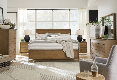 Lindon - Drawer Nightstand - Belgian Wheat - Premium Accent Nightstands from Magnussen Furniture - Just $659! Shop now at brett interiors