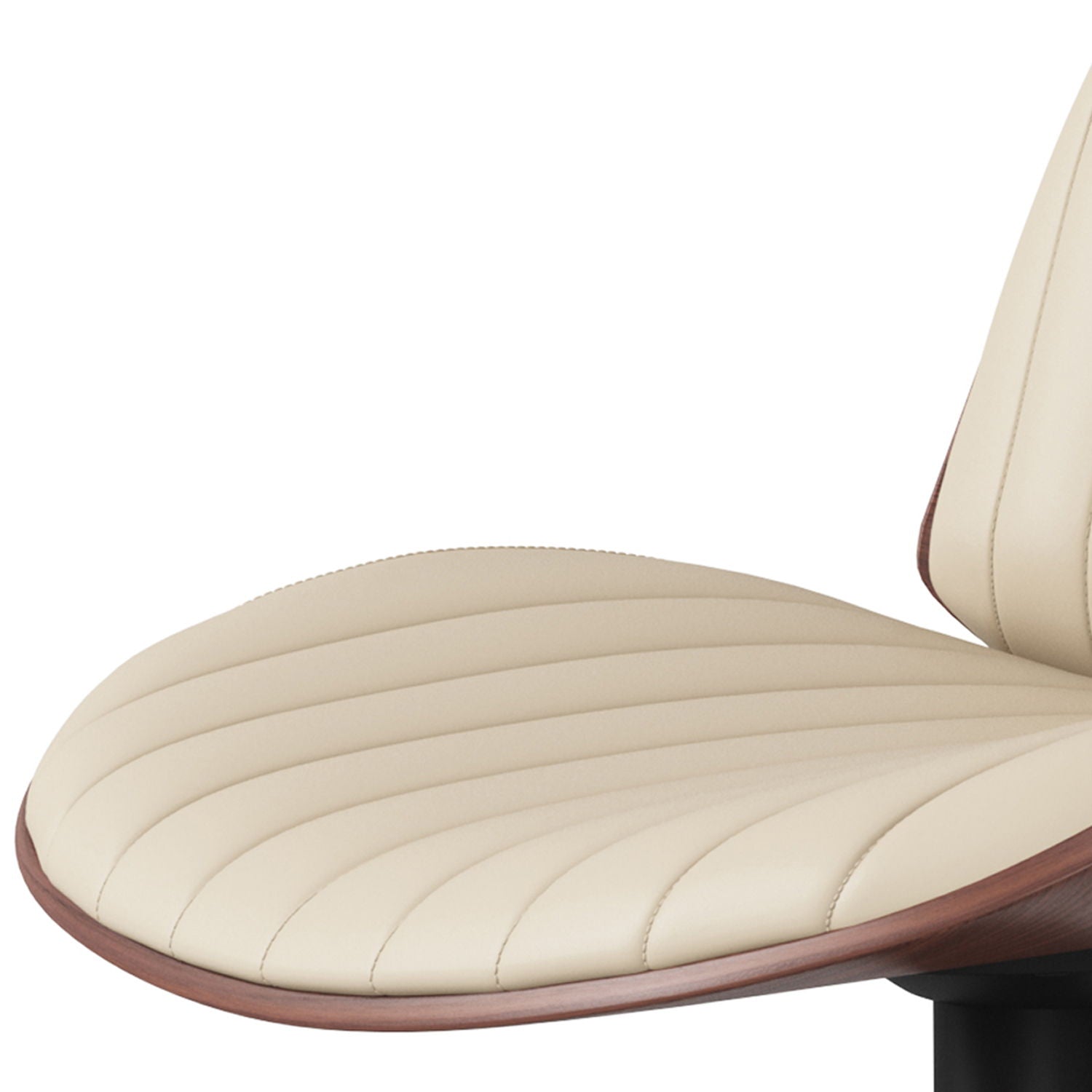 Goulding - Adjustable Swivel Bar Stool - Cream - Premium Bar Height (28"-30") from Simpli Home - Just $202! Shop now at brett interiors