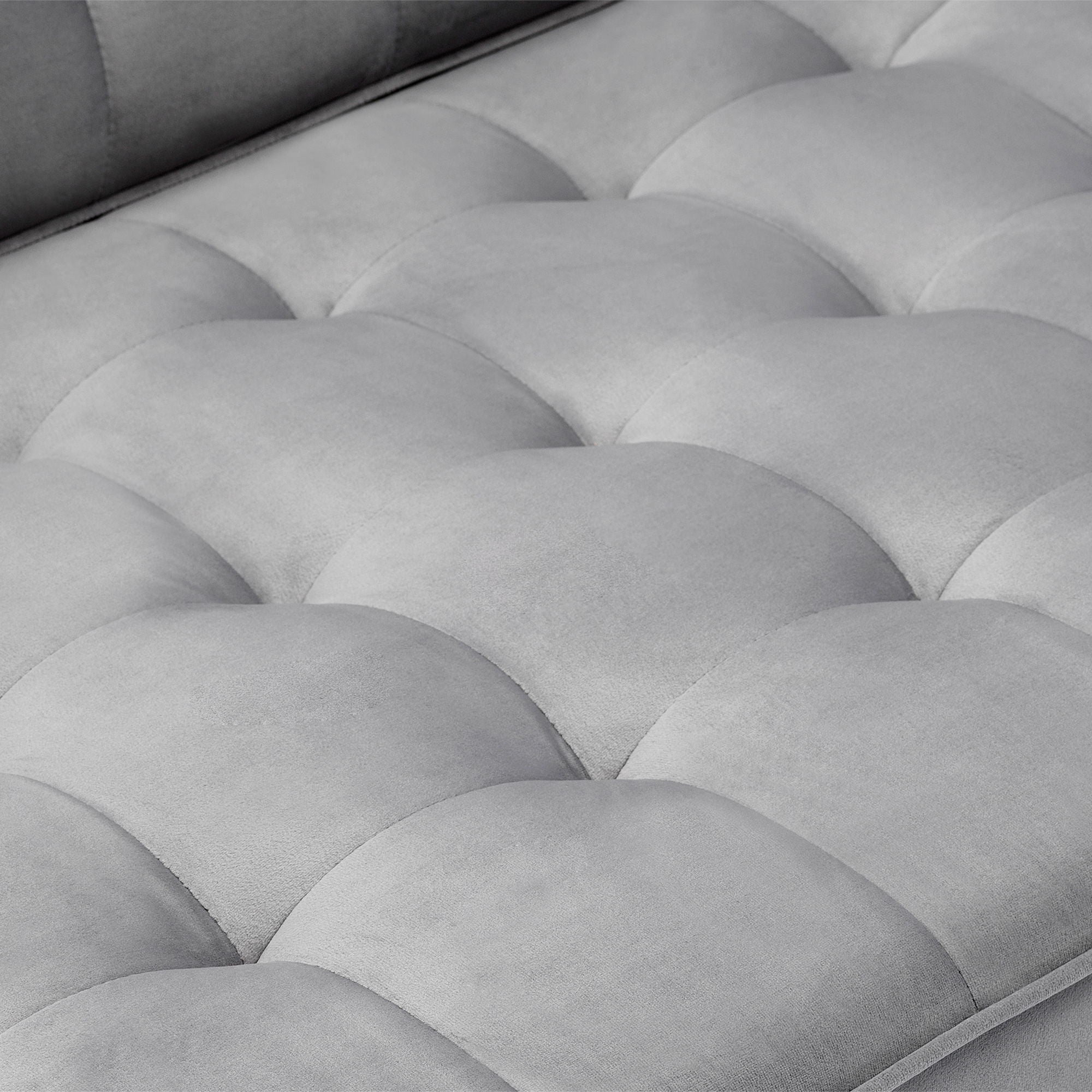 Somerset - Velvet Mid Century - Modern Sofa - Premium Stationary Sofas from Armen Living - Just $1392.50! Shop now at brett interiors