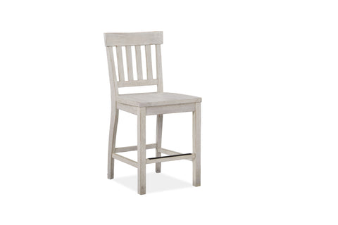 Bronwyn - Counter Chair (Set of 2) - Alabaster - Premium Chair Sets from Magnussen Furniture - Just $550! Shop now at brett interiors