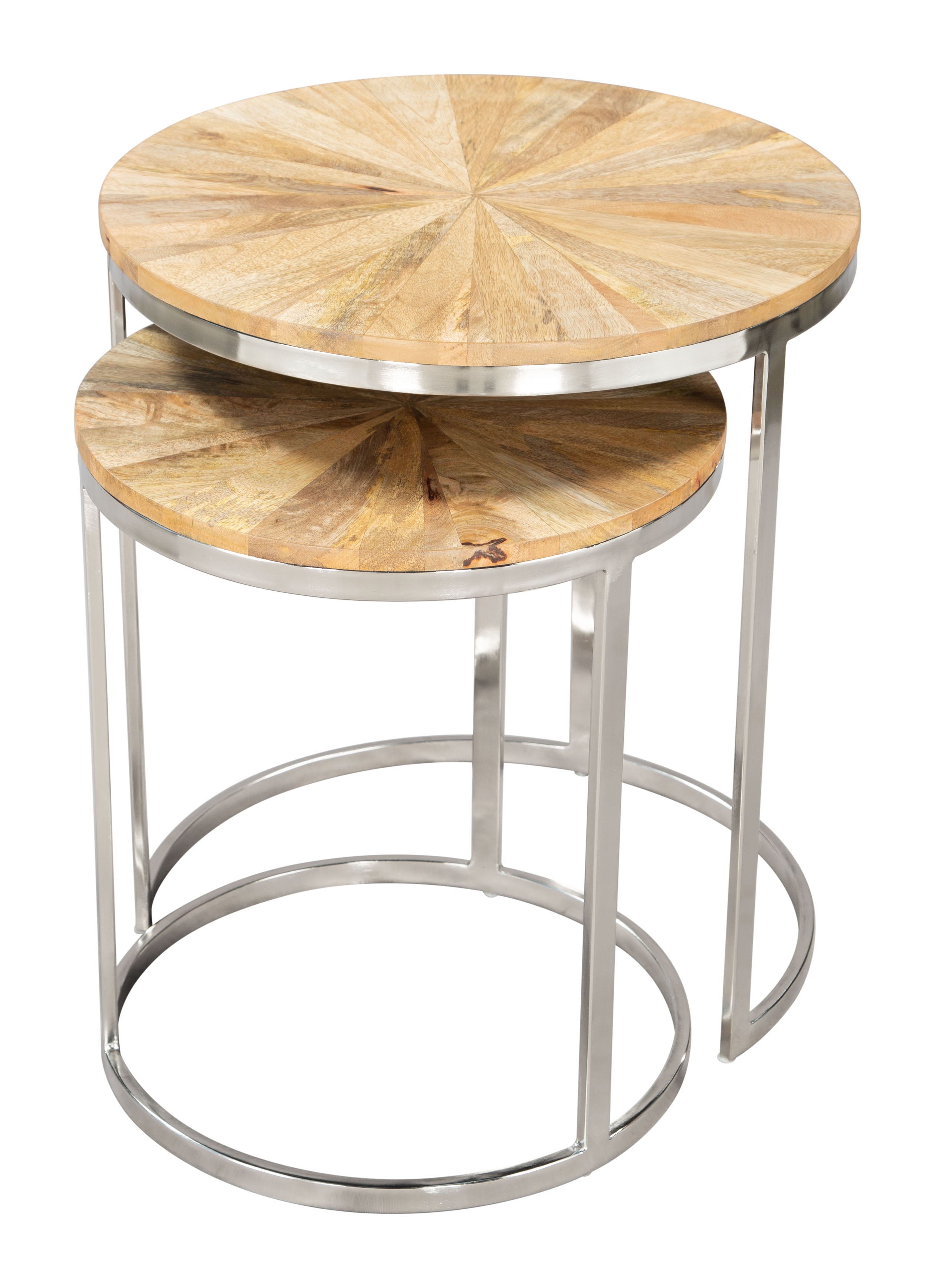 Bari - Coffee Table Set - Natural - Premium Nesting Tables from Zuo Modern - Just $750! Shop now at brett interiors