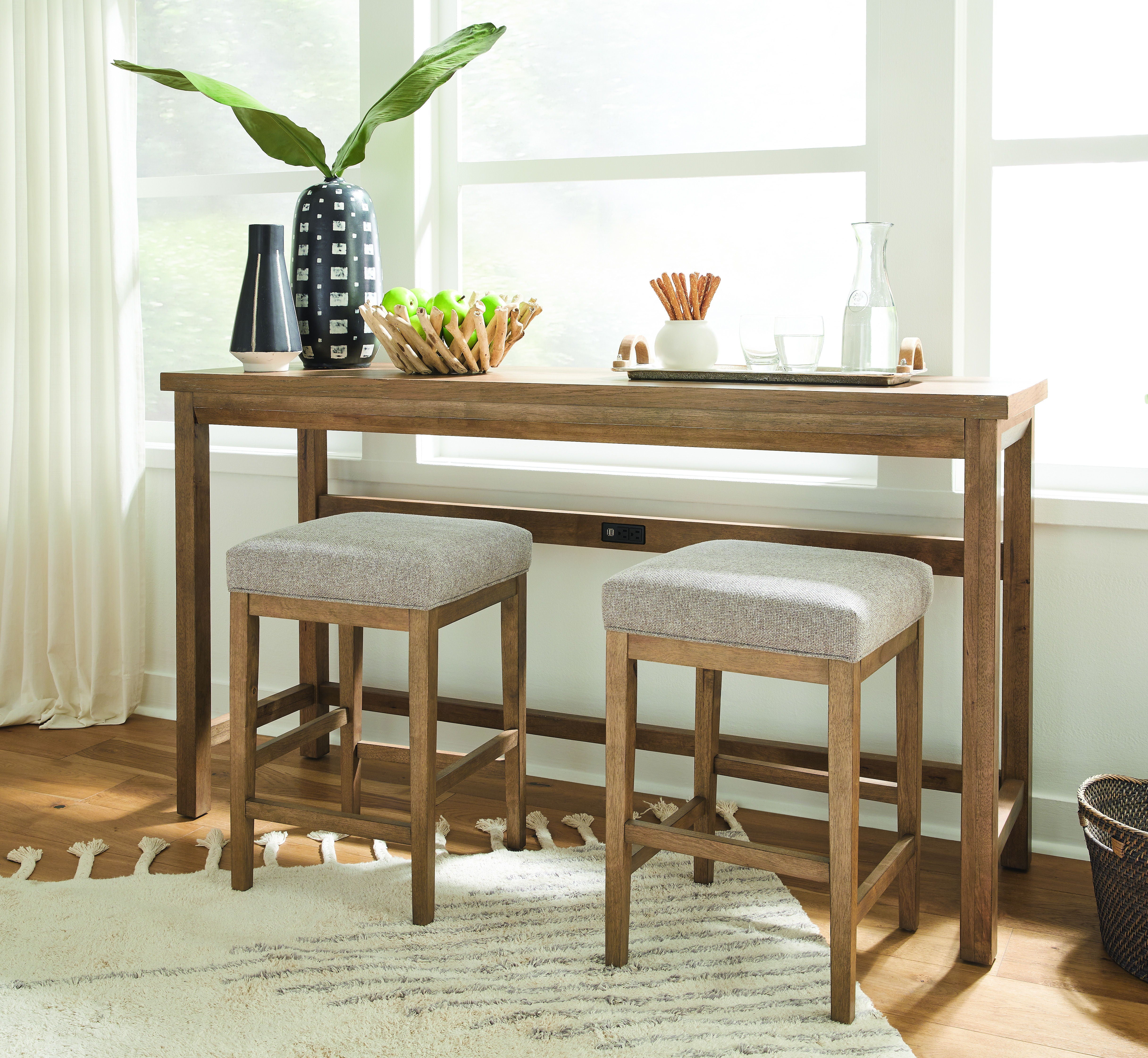 Lindon - Console Sofa Table - Belgian Wheat - Premium Sofa Tables from Magnussen Furniture - Just $899! Shop now at brett interiors