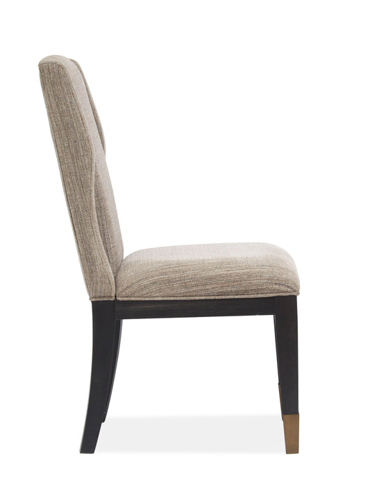 Ryker - Upholstered Host Side Chair (Set of 2) - Homestead Brown - Premium Chair Sets from Magnussen Furniture - Just $640! Shop now at brett interiors