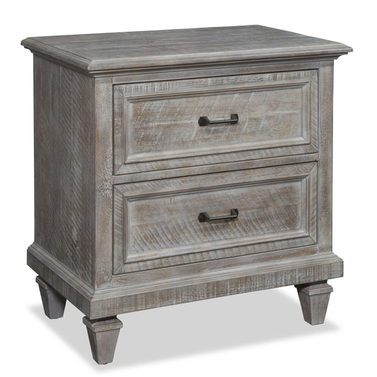 Lancaster - Drawer Nightstand - Dovetail Grey - Premium Accent Nightstands from Magnussen Furniture - Just $659! Shop now at brett interiors