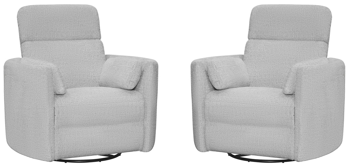 Radius - Manual Swivel Recliner (Set of 2) - Premium Chair Sets from Parker Living - Just $1145! Shop now at brett interiors