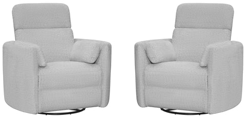 Radius - Manual Swivel Recliner (Set of 2) - Premium Chair Sets from Parker Living - Just $1145! Shop now at brett interiors